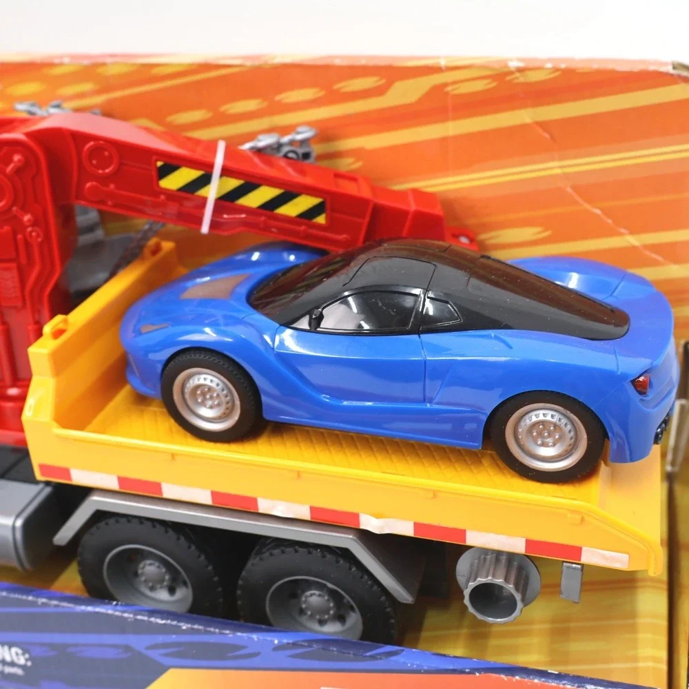 Adventure Force Tow Truck Toy Kids Unisex OS Yellow New Lights & Sounds Crane